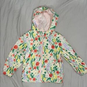 Cat & Jack Lightweight Floral Rain Jacket